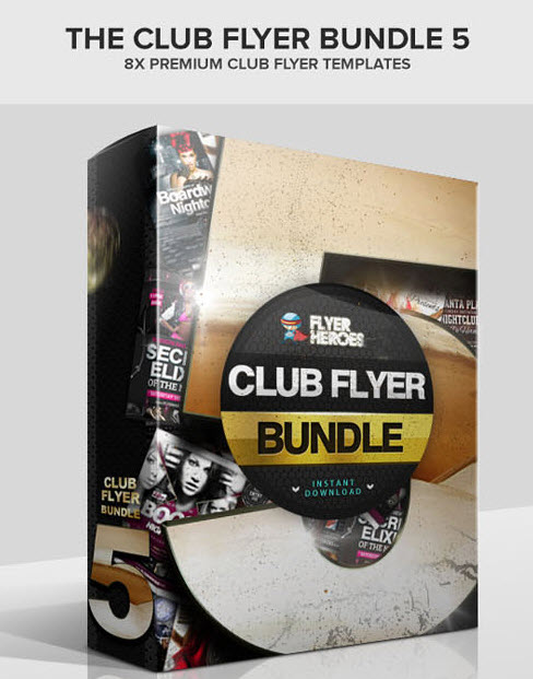 FlyerHeroes - The Club Flyer Bundle 05 FlyerHeroes - The Club Flyer Bundle 05