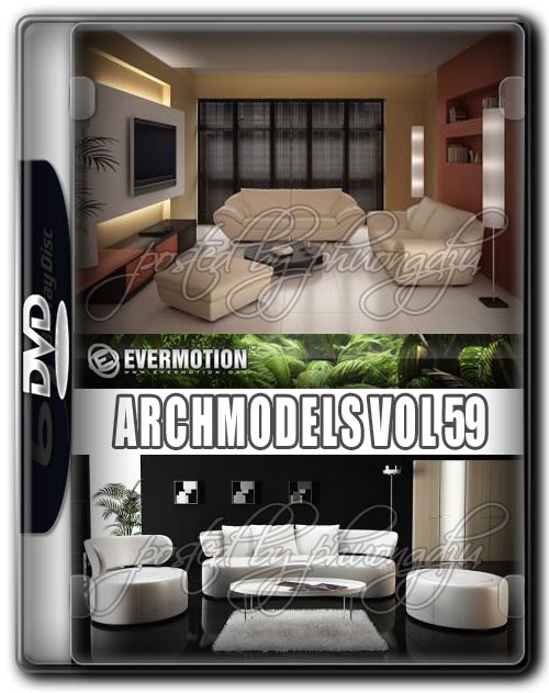 Evermotion Archmodels Vol 59 现代化家具