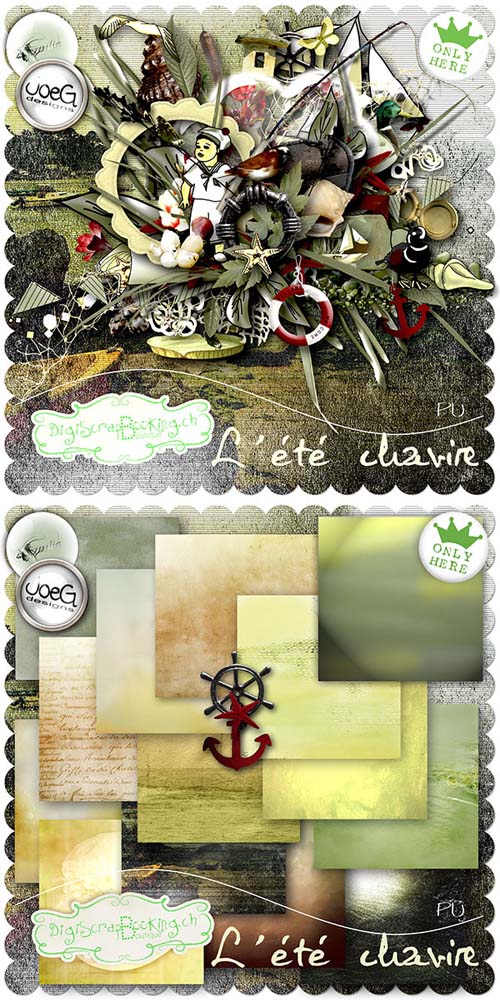 Scrap Set – Lete Chavire PNG and JPG Files