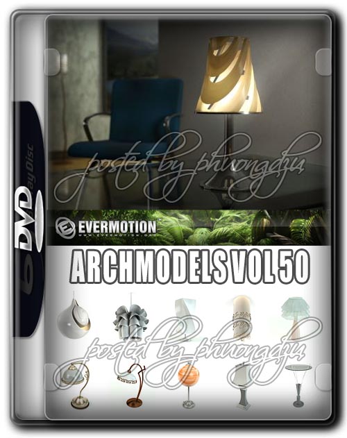 Evermotion Archmodels Vol 50 MAX 现代灯具