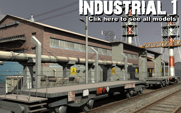 Dexsoft: Industrial 1. model pack 游戏3D模型