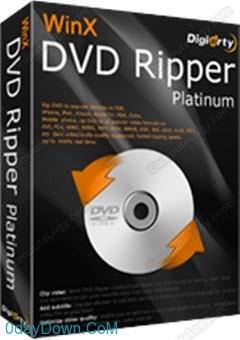 WinX DVD Ripper Platinum v7.0.0 build 05.04.2013 DVD转换