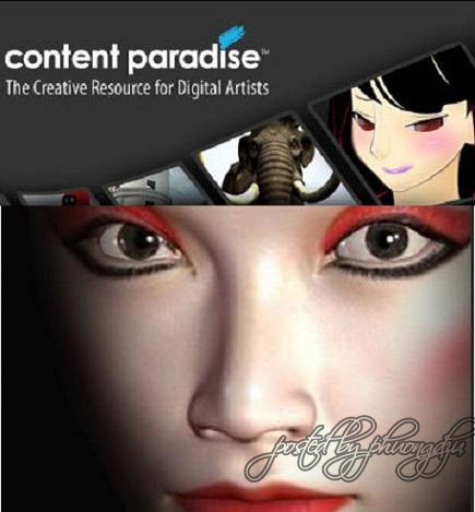 Mega DAZ/Poser Collection：Paradise 3D 大型3D模型合集