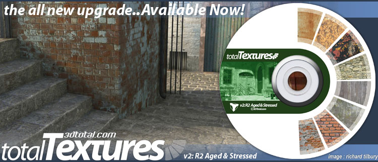 3D Total: Textures V2:R2 &ndash; Aged & Stressed