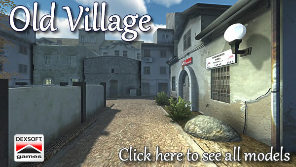 Dexsoft Old Village model pack 旧村模型包
