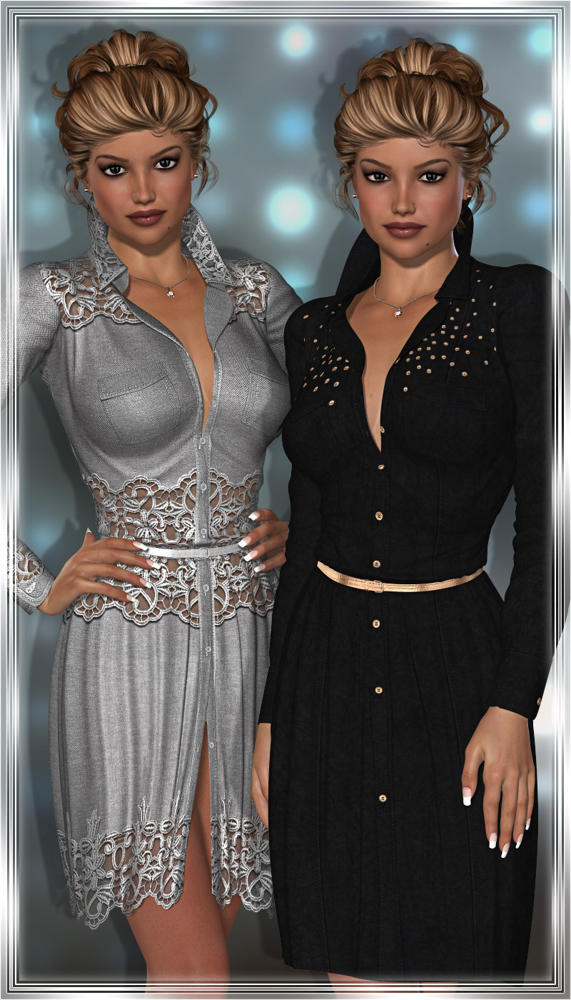 Renderosity Vogue for LongShirt