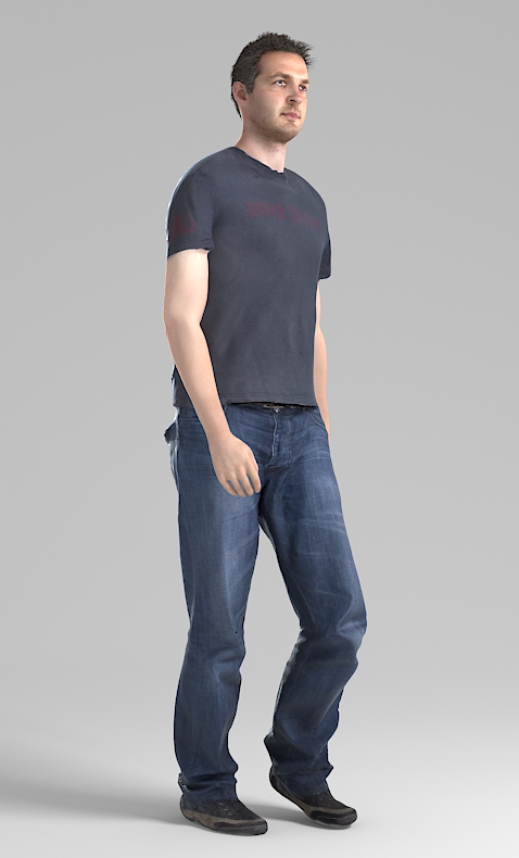 Human Alloy Stefan Walking