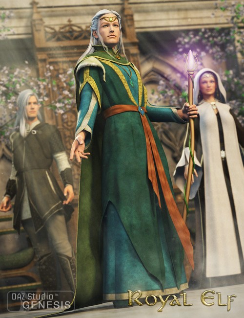 Daz3D Royal Elf for Genesis