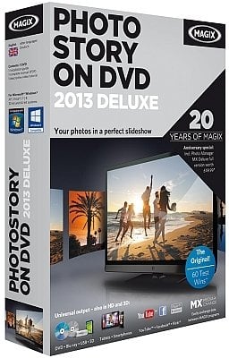 MAGIX PhotoStory on DVD 2013 Deluxe 12.0.5.84 多媒体幻灯片软件 豪华版