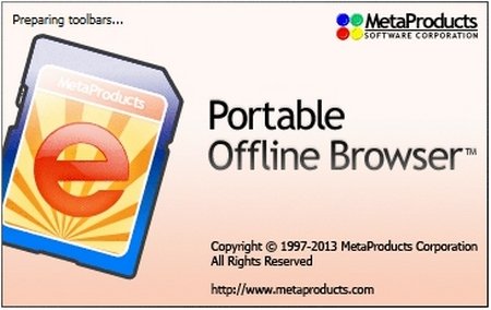 MetaProducts Portable Offline Browser 6.8.4058 离线浏览器 便携版