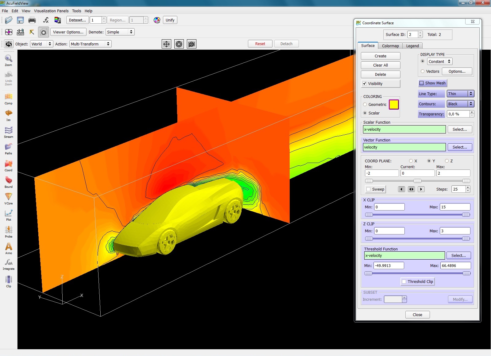 Altair Virtual Wind Tunnel 12.1