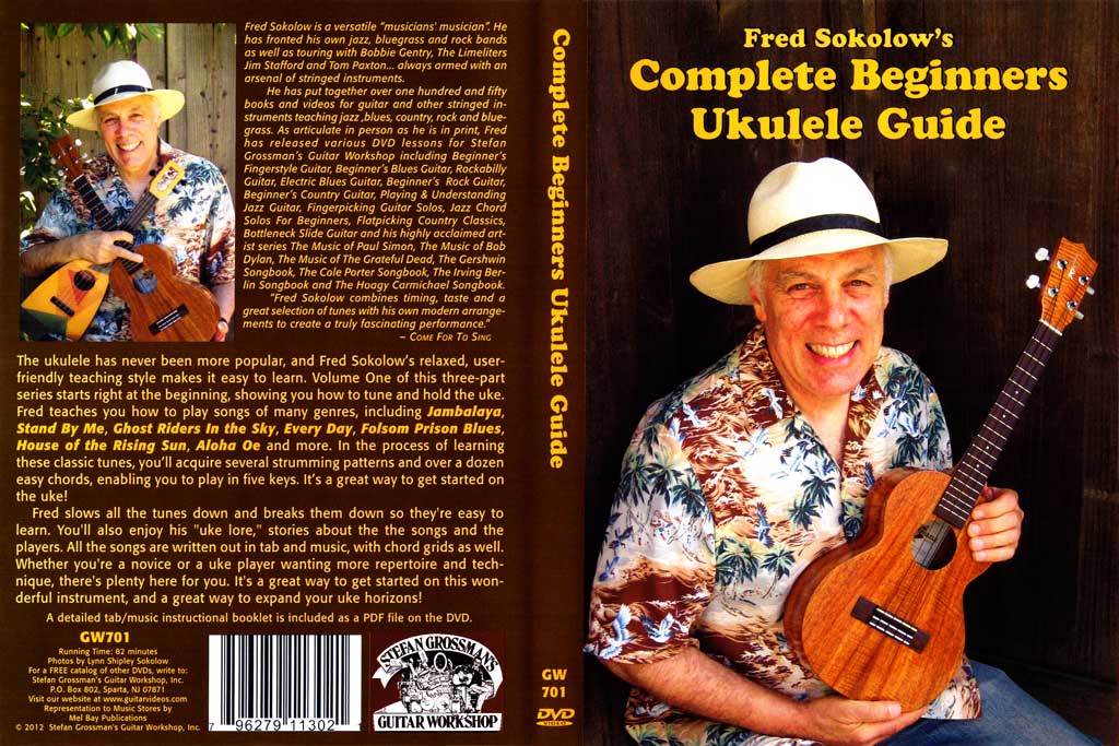 Grossman Guitar Workshop – Fred Sokolow – Beginners Ukulele – DVD (2012)