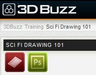 3DBuzz – SciFi Drawing 101