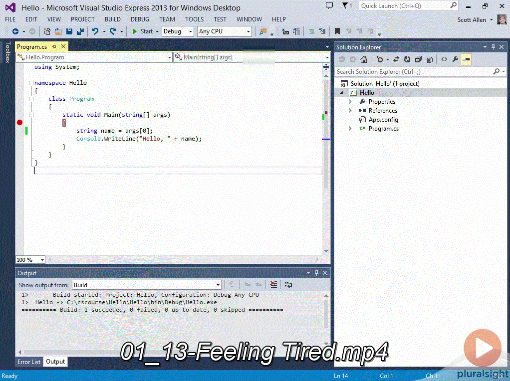 C# Fundamentals with C# 5.0
