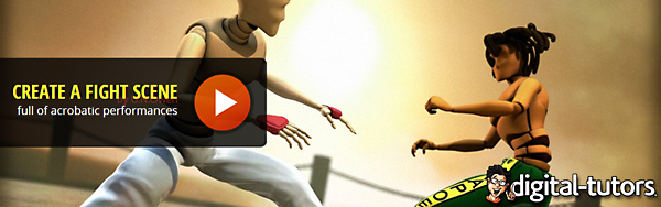 Dixxl Tuxxs – Animating an Acrobatic Fight Scene in Maya