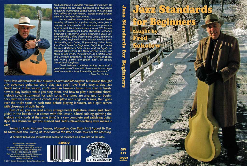 Grossman Guitar Workshop – Fred Sokolow – Jazz Standards for Beginners – DVD (2011)
