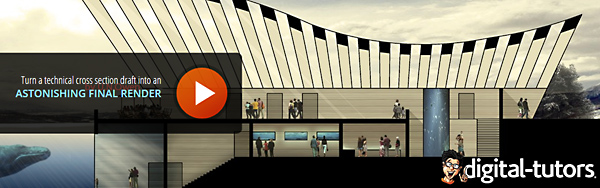 Dixxl Tuxxs – Drawing a Building Cross Section in Photoshop and AutoCAD