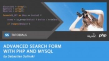 Udemy – Advanced search form with PHP and MySQL (2013)