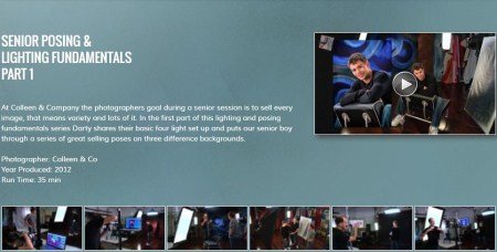 PhotoVision – Senior Posing-Lighting Fundamentals Part 1