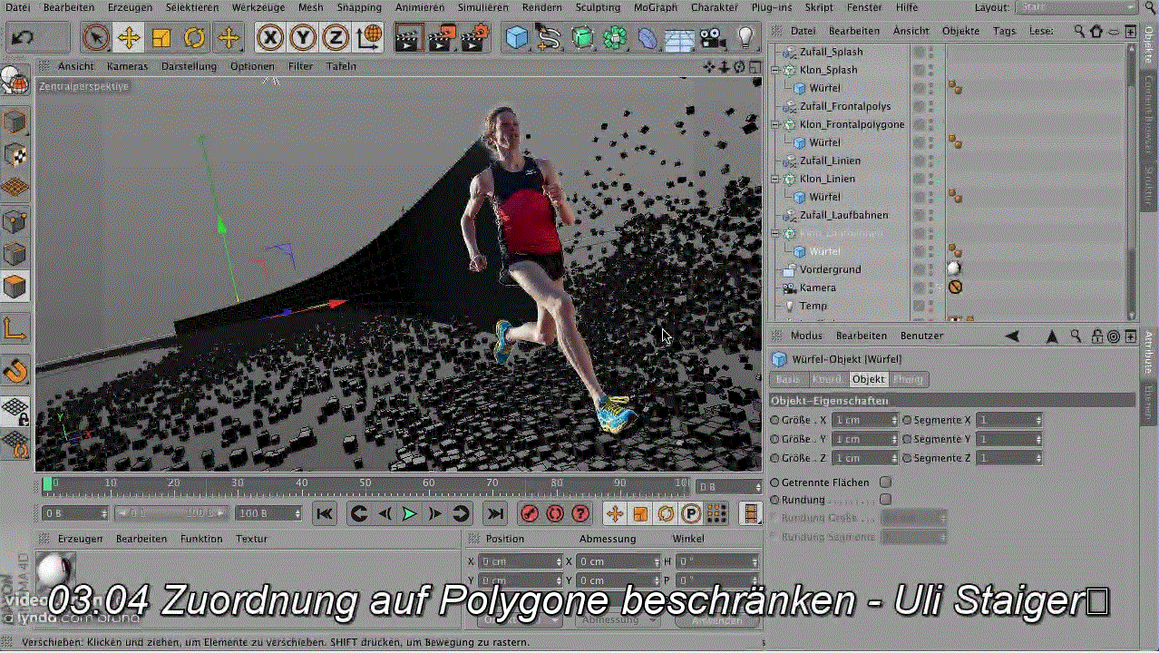 Uli Staiger – The Runner Ein außergewöhnliches Sport-Portrait mit CINEMA 4D