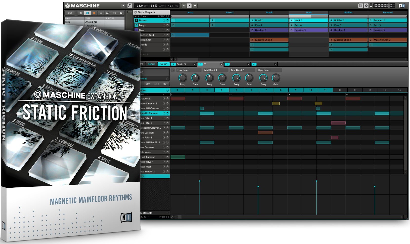 Native Instruments Maschine Expansion Static Friction 1.1.0