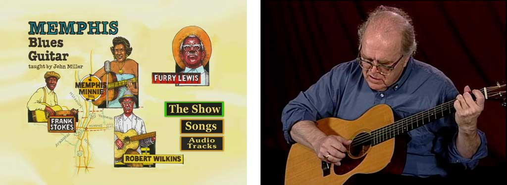Grossman Guitar Workshop - John Miller - Memphis Blues Guitar - DVD (2009)