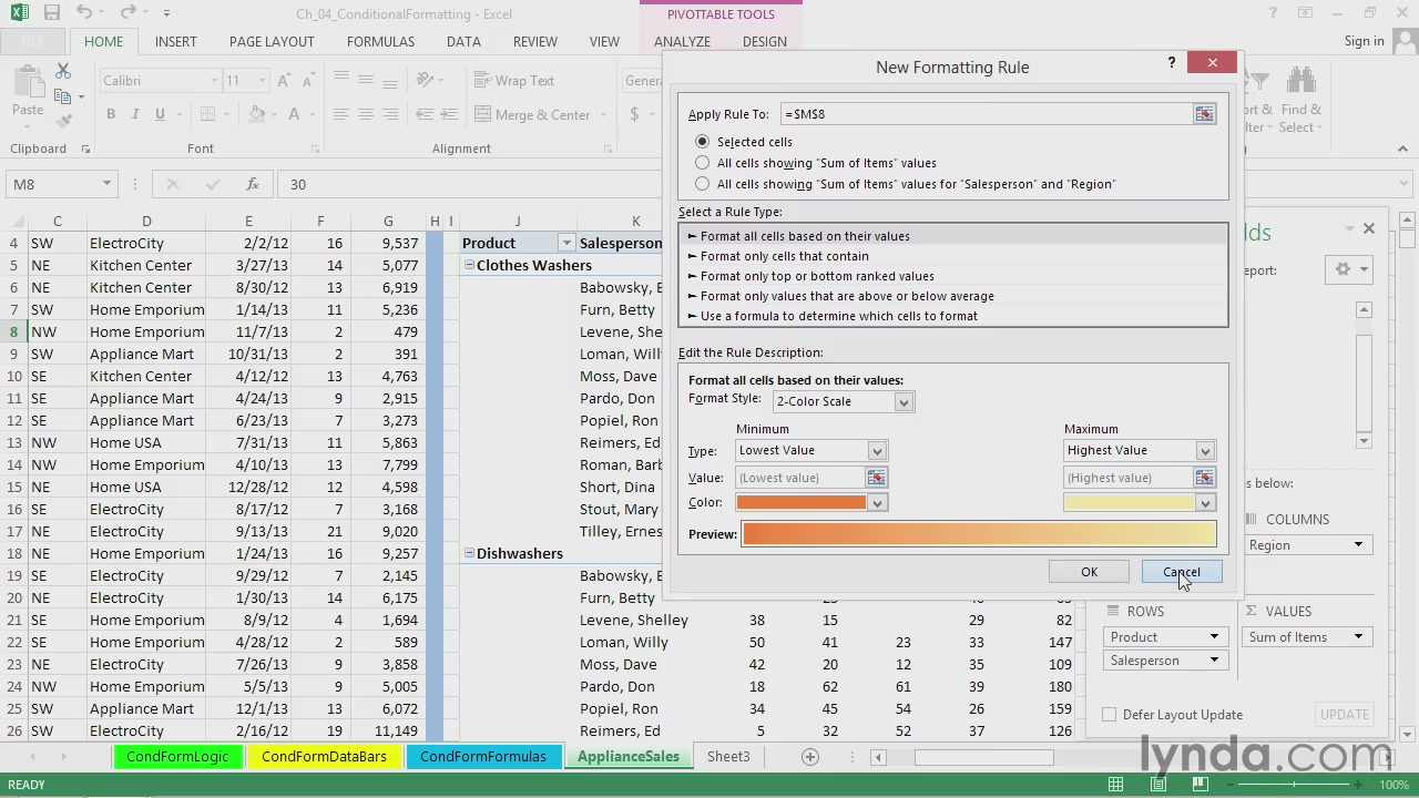 Excel 2013: Advanced Formatting Techniques (2013)