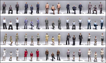 2D and 3D People Models 人物模型
