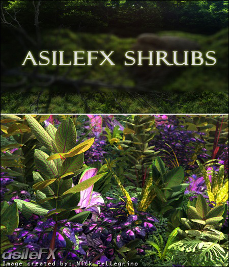 AsileFX Shrub & Tropical Plants Pack &ndash; Vuegen