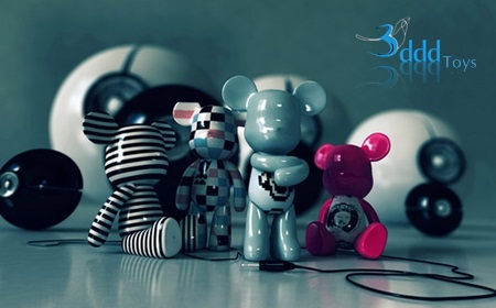 3DDD – Toys highres models