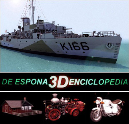 3D Models – De Espona Full Collection 9CD |9CD Espona全系列模型