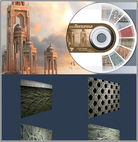 3D Total: Textures V13:R2 – Textures From Around The World 2
