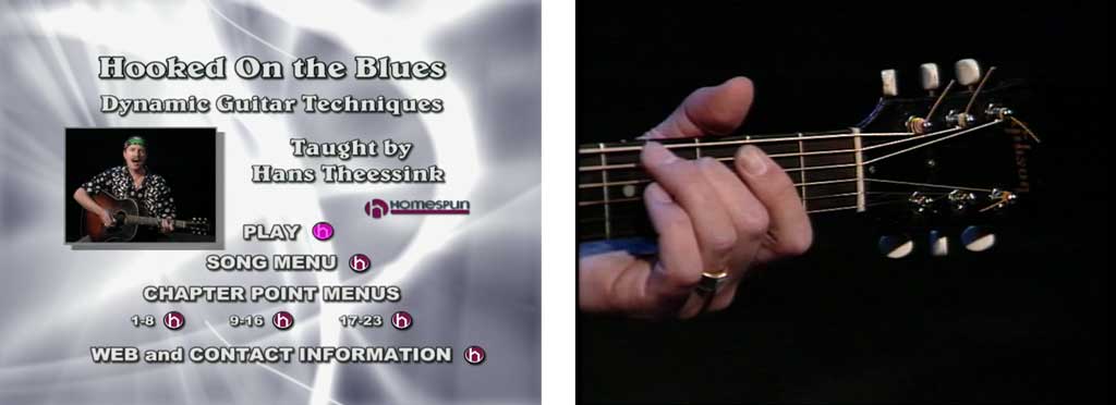 Homespun - Hans Theessink - Hooked On The Blues - DVD (2008)