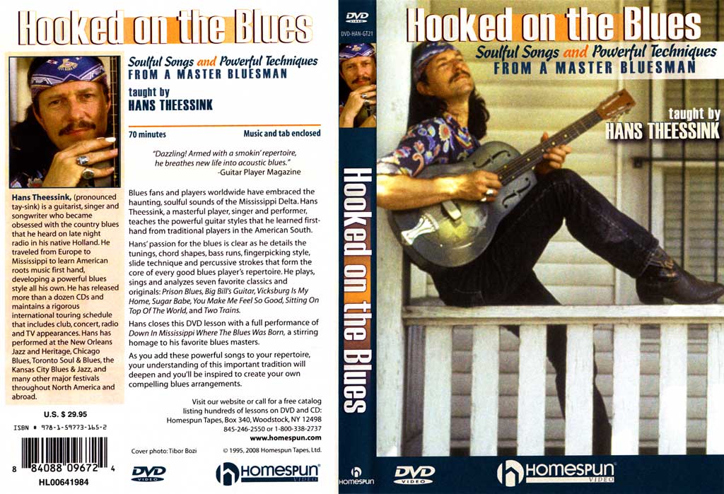 Homespun – Hans Theessink – Hooked On The Blues – DVD (2008)