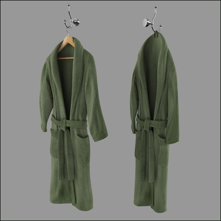 Bathroom Robe 浴室长袍模型