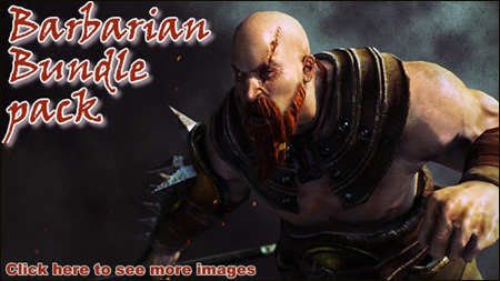 DEXSOFT-GAMES – Barbarian Bundle animated characters by Tommy Wong Choon Yung