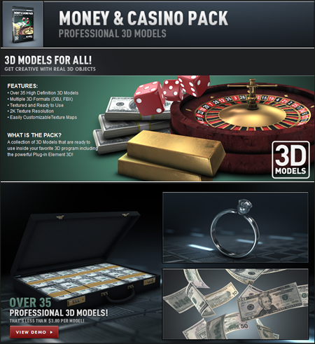 Videocopilot &ndash; Money & Casino Pack
