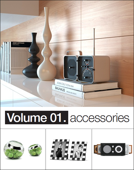Model+model: Vol.01 Accessories 饰品模型