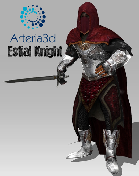 Arteria – 3D Estial Knight [Animated Character]