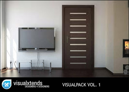 Visual Extends- Doors 3d model 门3d模型
