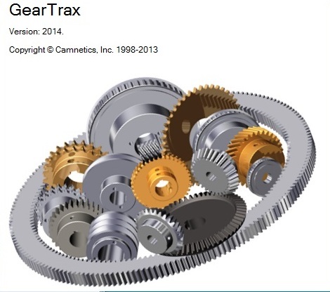 Camnetics GearTrax 2014 Suite for SolidWorks, Solid Edge, Autodesk Inventor