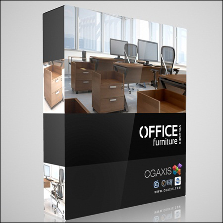 CGAxis _ Models Office Furniture Volume 11