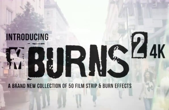 motionVFX – mBURNS 2 for FCPX 4K Collection