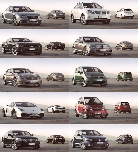 PK3DStudio – HD Cars Collection Vol. 4