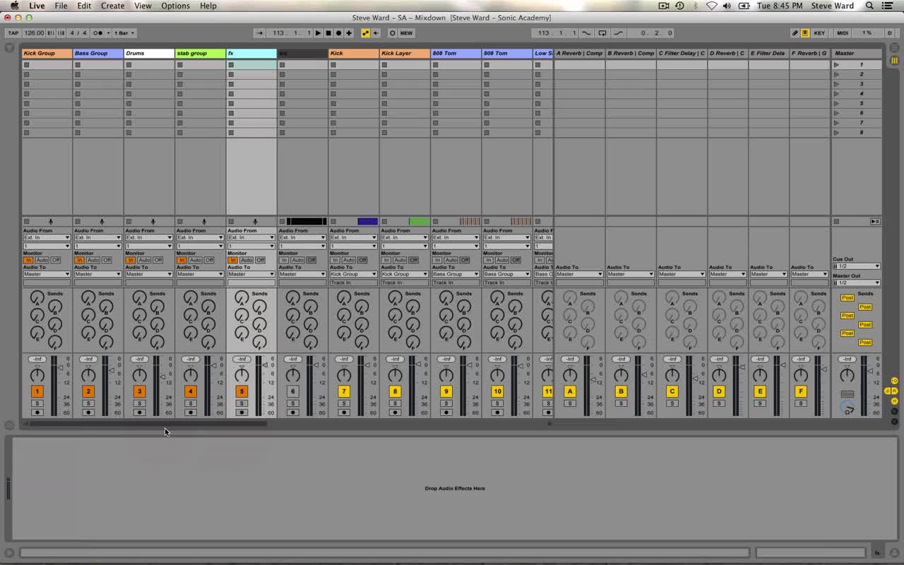 Sonic Academy - How To Make Techno 2014 With Steve Ward