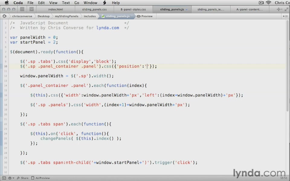 Create a Sliding Tabbed Panel with jQuery