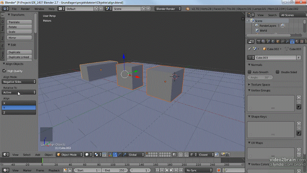 Blender 2.7 – Grundlagen 3D-Grafik für Einsteiger und Umsteiger