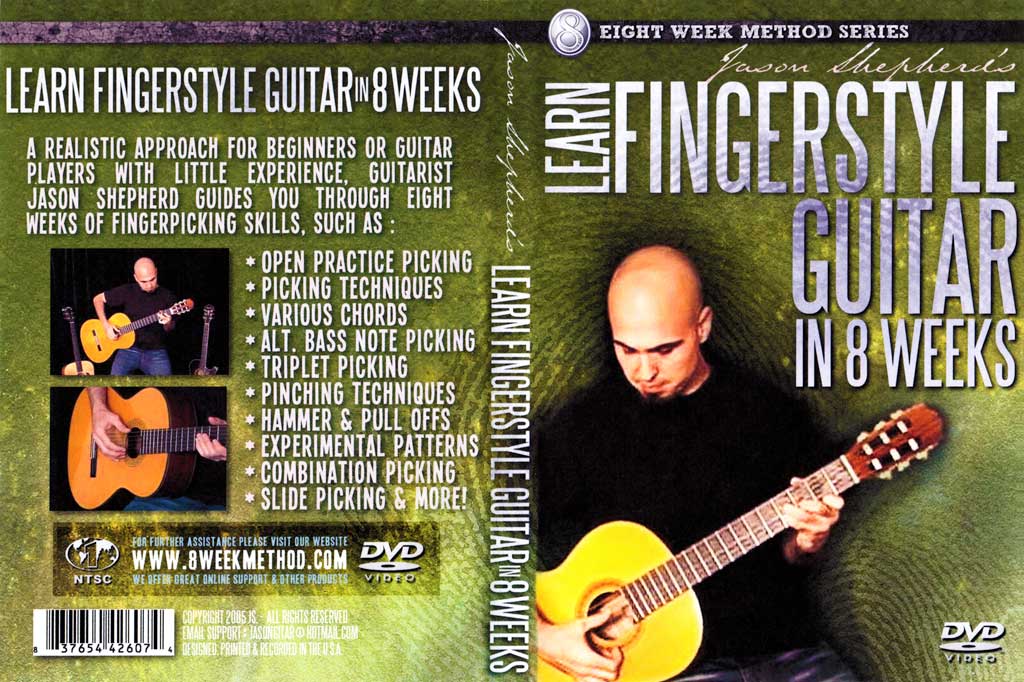 Shepherd – Jason Shepherd – Fingerstyle Guitar – In 8 Weeks – DVD (2005)