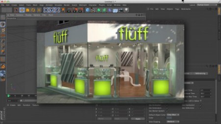 3dfluff – Cinema 4D R15 Architectural Interiors