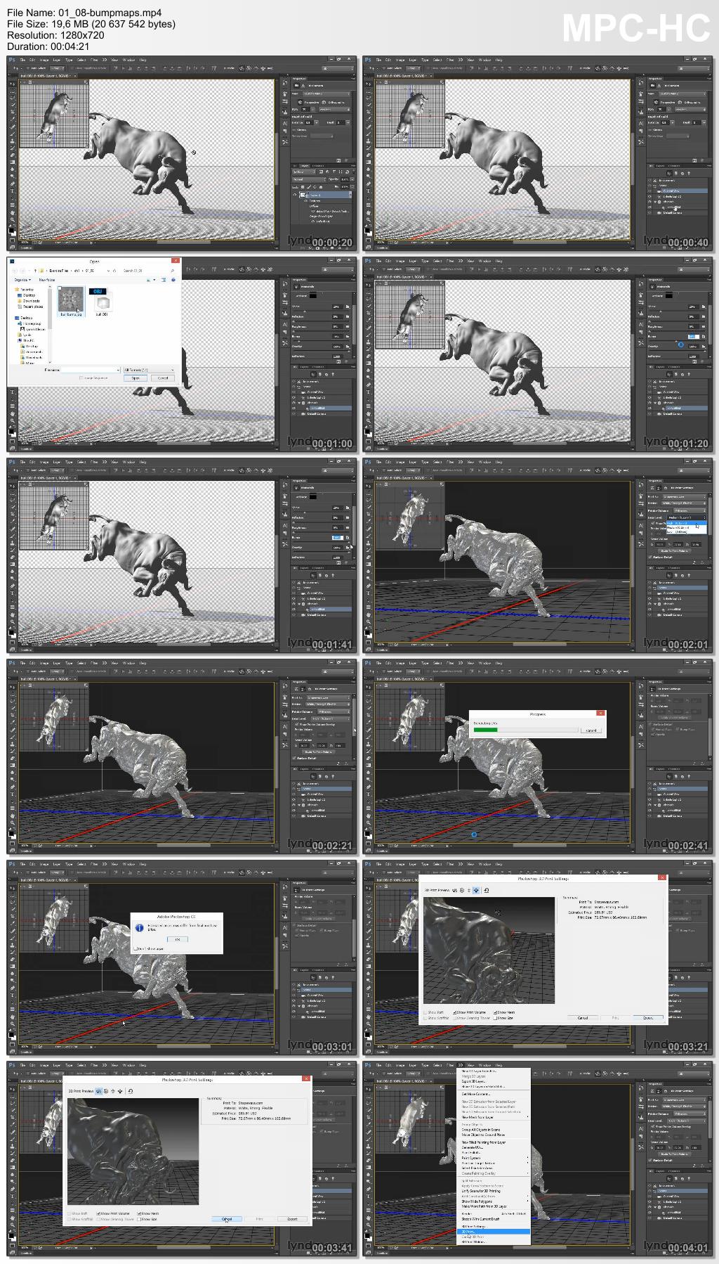 Lynda - 3D Printing with Photoshop
